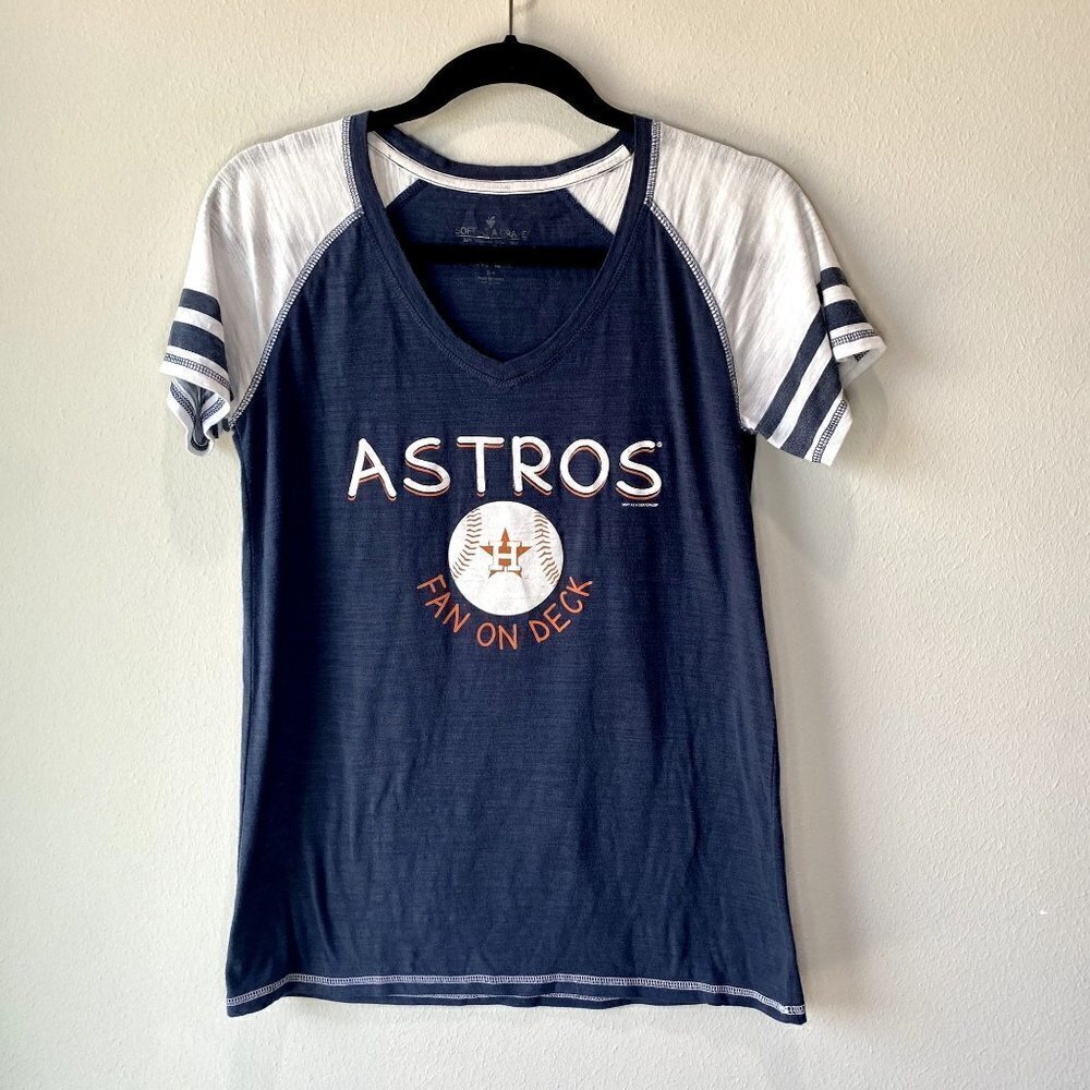 Astros Maternity Fan on Deck Tee M